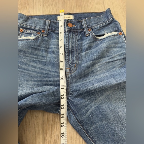 MADEWELL Blue Distressed Jeans 👖 🤎 - Picture 7 of 14